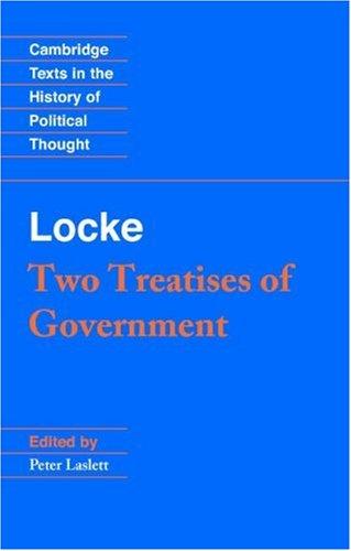 Locke: Two Treatises of Government Student Edition
