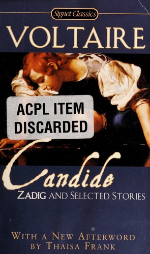 Candide, Zadig and Selected Stories