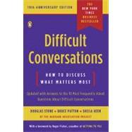 Difficult Conversations: How to Discuss What Matters Most